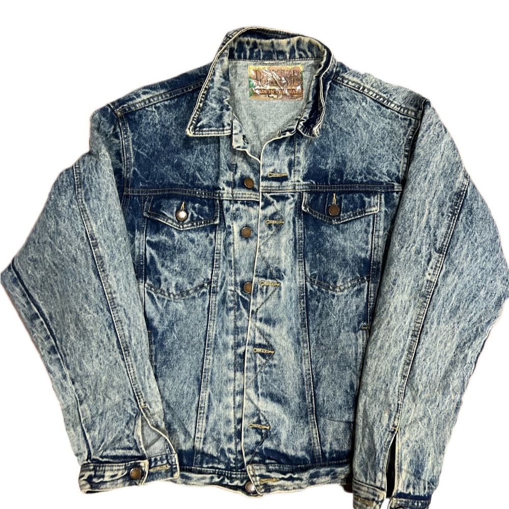 Vintage acid wash jacket